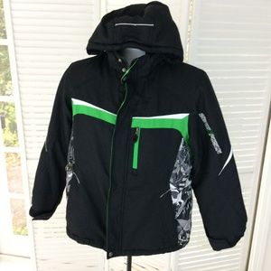 ZeroXposur Boys Winter Jacket Sz, 7 14/16 Black